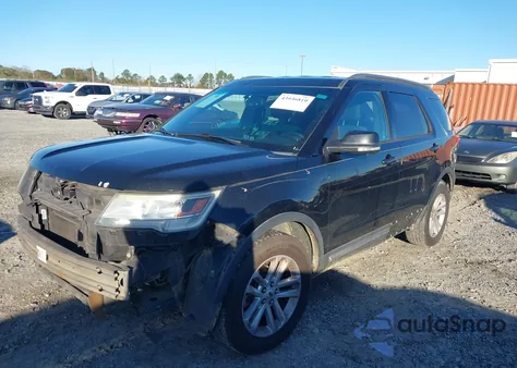 2017 Ford Explorer Xlt z USA, uszkodzony, nr VIN 1FM5K7D8XHGB15356